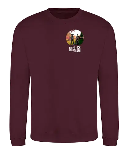 2EpicBuddies - Nur Glück beim Zocken (White) - youtube, twitch, gaming, cod, merchandise, strm - Sweatshirt