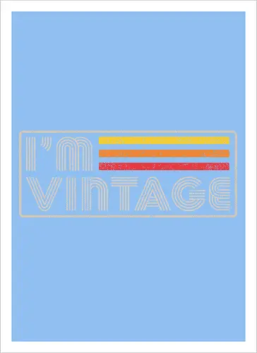 I'm Vintage Retro Lettering