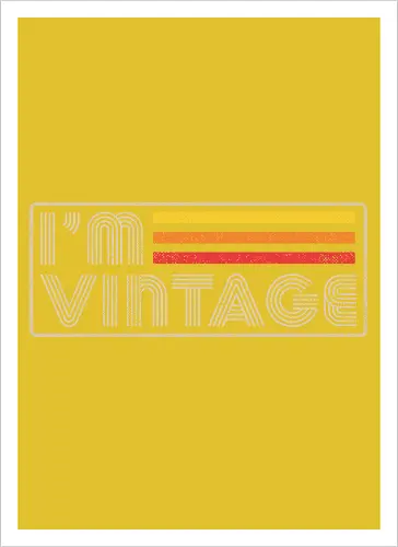 I'm Vintage Retro Lettering