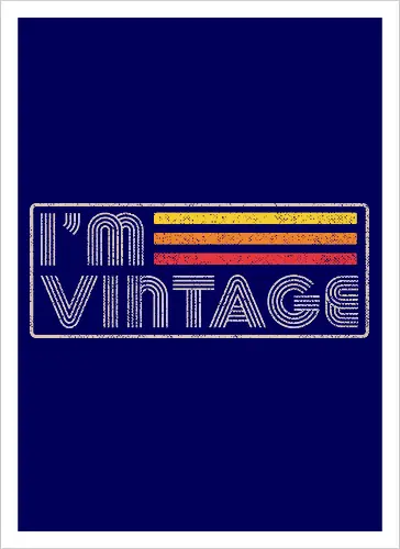 I'm Vintage Retro Lettering
