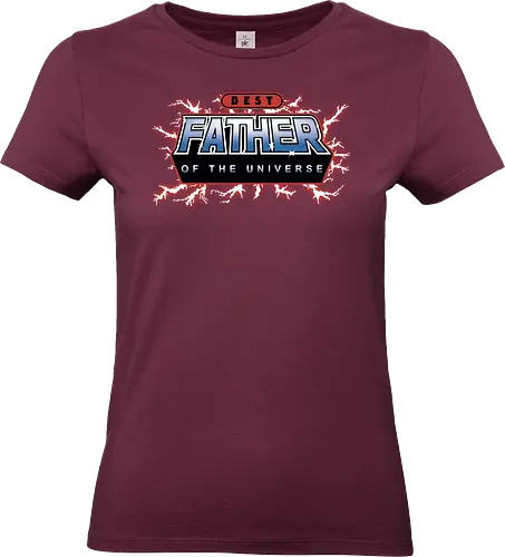 Best Father of the Universe - fathers day, 80s, christmas, christmas gifts, dad, daddy, father, gifts for dad, he man, heman, masters of the universe, nostalgia - Standard T-Shirt (Women)