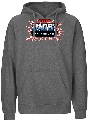 Best Daddy of the Universe - fathers day, 80s, christmas, christmas gifts, dad, daddy, father, gifts for dad, he man, heman, masters of the universe, nostalgia - Fairtrade Hoodie