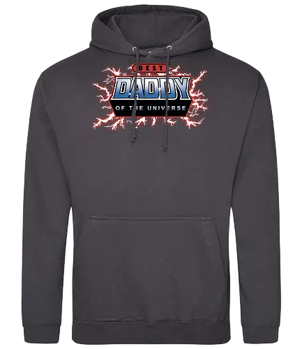 Best Daddy of the Universe - fathers day, 80s, christmas, christmas gifts, dad, daddy, father, gifts for dad, he man, heman, masters of the universe, nostalgia - Standard Hoodie