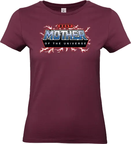 Best Mother of the Universe - mothers day, mom, mommy, mother, gifts for mom, 80s, christmas, christmas gifts, he man, heman, masters of the universe, nostalgia - Standard T-Shirt (Women)