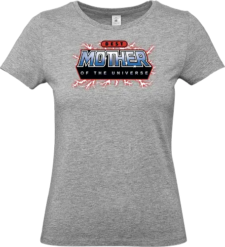 Best Mother of the Universe - mothers day, mom, mommy, mother, gifts for mom, 80s, christmas, christmas gifts, he man, heman, masters of the universe, nostalgia - Standard T-Shirt (Women)
