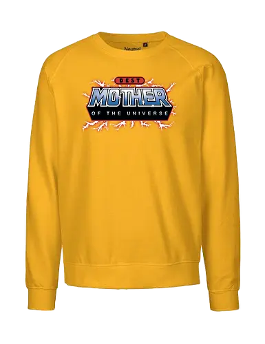 Best Mother of the Universe - mothers day, mom, mommy, mother, gifts for mom, 80s, christmas, christmas gifts, he man, heman, masters of the universe, nostalgia - Fairtrade Sweatshirt