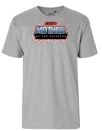 Best Mother of the Universe - mothers day, mom, mommy, mother, gifts for mom, 80s, christmas, christmas gifts, he man, heman, masters of the universe, nostalgia - Fairtrade T-Shirt