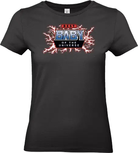 Best Baby of the Universe - fathers day, dad, daddy, mother, mommy, gifts for baby, 80s, christmas, christmas gifts, he man, heman, masters of the universe, nostalgia - Standard T-Shirt (Women)