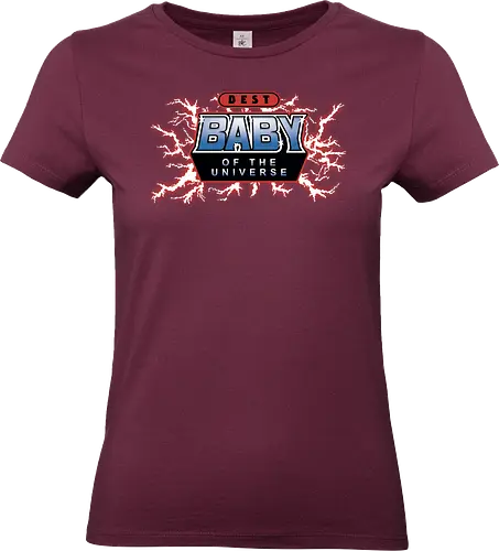 Best Baby of the Universe - fathers day, dad, daddy, mother, mommy, gifts for baby, 80s, christmas, christmas gifts, he man, heman, masters of the universe, nostalgia - Standard T-Shirt (Women)