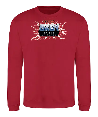 Best Baby of the Universe - fathers day, dad, daddy, mother, mommy, gifts for baby, 80s, christmas, christmas gifts, he man, heman, masters of the universe, nostalgia - Sweatshirt