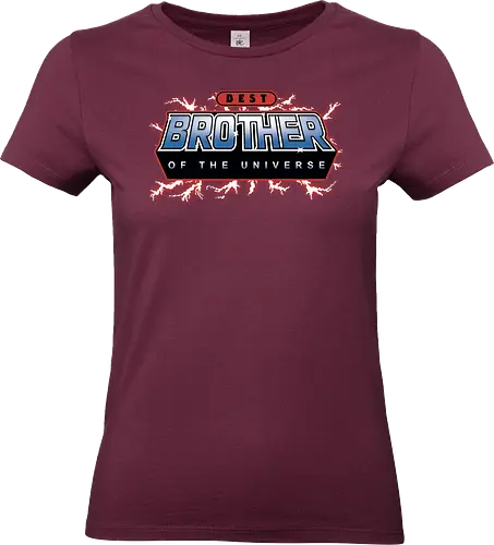 Best Brother of the Universe - fathers day, dad, daddy, mothers day, mommy, gifts for brother, 80s, christmas, christmas gifts, he man, heman, masters of the universe, nostalgia - Standard T-Shirt (Women)