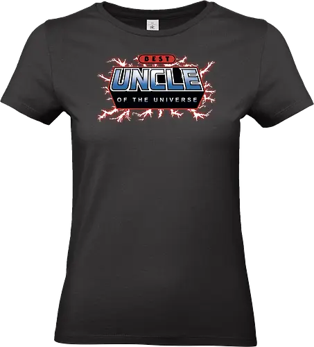 Best Uncle of the Universe - fathers day, dad, daddy, father, gifts for uncle, 80s, christmas, christmas gifts, he man, heman, masters of the universe, nostalgia - Standard T-Shirt (Women)