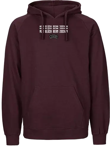 2EpicBuddies - Nur Glück beim Zocken Controller (White) - youtube, twitch, gaming, cod, merchandise, strm - Fairtrade Hoodie