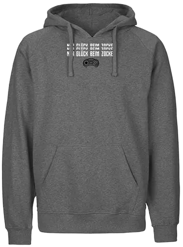 2EpicBuddies - Nur Glück beim Zocken Controller (White) - youtube, twitch, gaming, cod, merchandise, strm - Fairtrade Hoodie