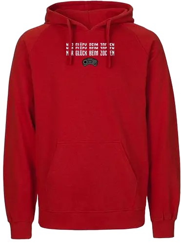 2EpicBuddies - Nur Glück beim Zocken Controller (White) - youtube, twitch, gaming, cod, merchandise, strm - Fairtrade Hoodie