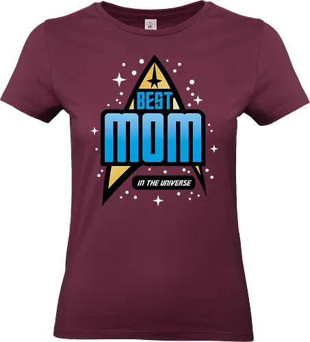 Best Trekkie Mom - mothers day, mom, mommy, mother, gifts for mom, 60s, 70s, 80s, christmas, christmas gifts, universe, galaxy, Space, trekkie, nostalgia - Standard T-Shirt (Women)