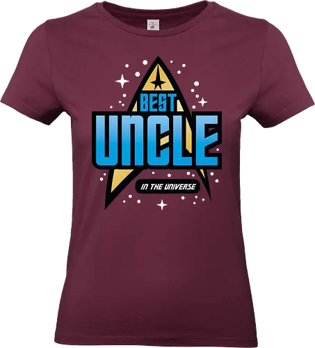 Best Trekkie Uncle - fathers day, dad, daddy, father, gifts for uncle, 60s, 70s, 80s, christmas, christmas gifts, universe, galaxy, Space, trekkie, nostalgia - Standard T-Shirt (Women)