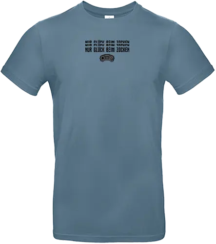 2EpicBuddies - Nur Glück beim Zocken Controller (Black) - youtube, twitch, gaming, cod, merchandise, strm - Standard T-Shirt