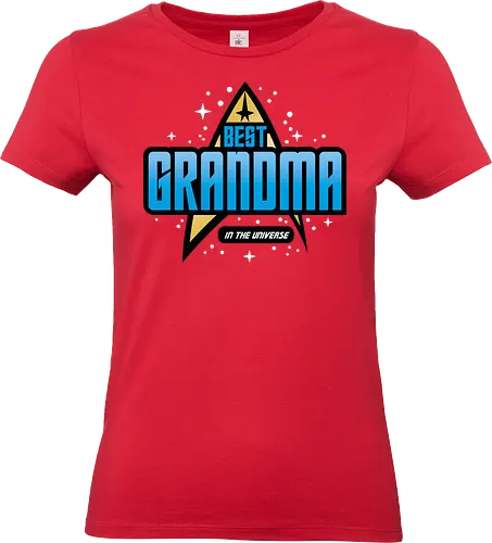 Best Trekkie Grandma - mothers day, mom, mommy, mother, gifts for grandmother, 60s, 70s, 80s, christmas, christmas gifts, universe, galaxy, Space, trekkie, nostalgia - Standard T-Shirt (Women)