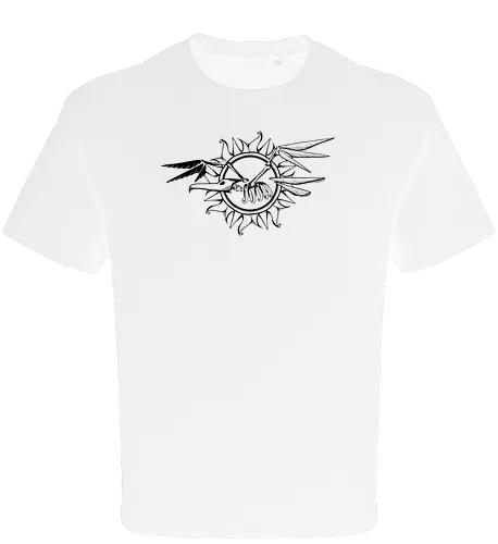 Frigatebird-Piratenflagge: Lineart