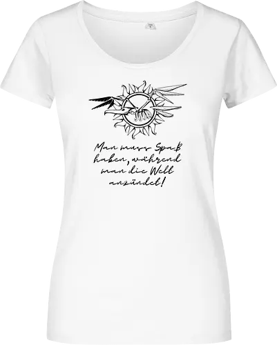 Frigatebird-Piratenflagge: Lineart mit Text