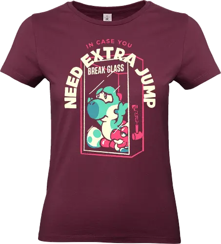 Brauchst du einen zusätzlichen Sprung? Glas zerbrechen - retro, gaming, gamer, retro gamer - Standard T-Shirt (Women)