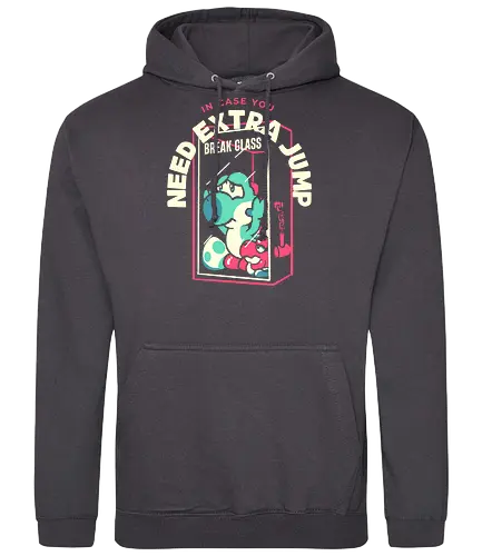 Brauchst du einen zusätzlichen Sprung? Glas zerbrechen - retro, gaming, gamer, retro gamer - Standard Hoodie