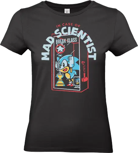 Verrückter Wissenschaftler? Glas zerbrechen - retro, gaming, gamer, retro gamer - Standard T-Shirt (Women)