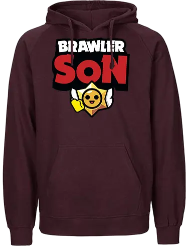 Brawler Son - mother, mothers day, father, fathers day, gift for son, birthday gift ideas, christmas, brawl stars, brawl, brawler, family, gaming, matching family, family squad, video gamer gifts - Fairtrade Hoodie