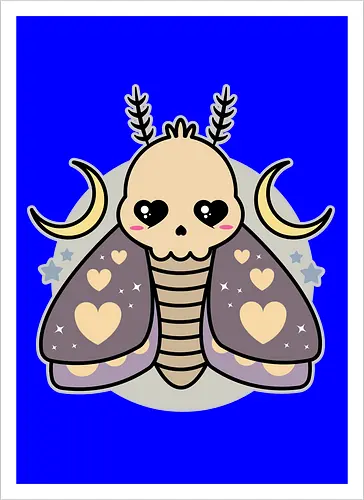Kawaii Death Moth 