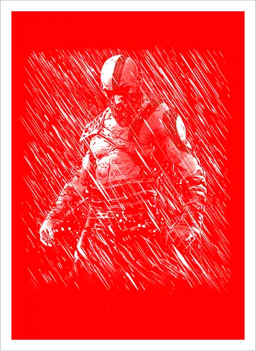 The god under the rain
