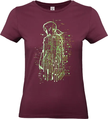 Hero of tomorrow - LOZ, gaming, gamer, video game, fantasy, circuit boards, geek - Standard T-Shirt (Women)