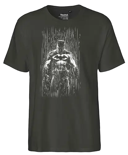 The first jump - hero, dark knight, scifi, fantasy, movie, pop culture, comics - Fairtrade T-Shirt