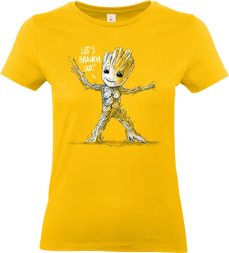 Let's branch out!! - scifi, funny, pop culture, movie character, comics, cute, tree - Standard T-Shirt (Women)