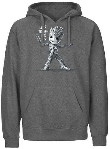 Let's branch out!! - scifi, funny, pop culture, movie character, comics, cute, tree - Fairtrade Hoodie