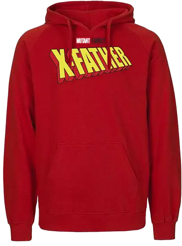 Mutant X-Father - dad, daddy, family, father, fathers day, fathers day gift ideas, gift for dad, comic, matching family, mutant pride, x men, x men mutant, cartoons, family squad, animation - Fairtrade Hoodie