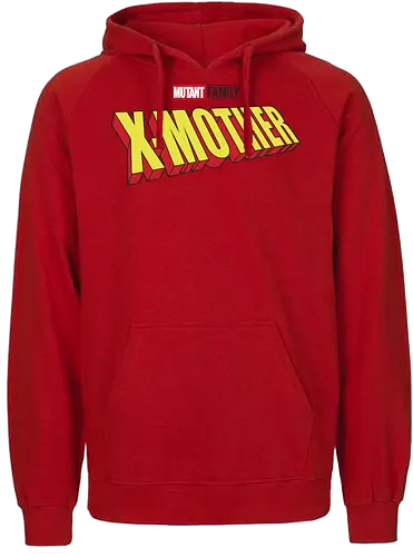 Mutant X-Mother - mom, mommy, family, mother, mothers day, mothers day gift ideas, gift for mom, comic, matching family, mutant pride, x men, x men mutant, cartoons, family squad, animation - Fairtrade Hoodie