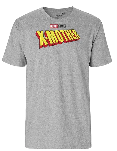 Mutant X-Mother - mom, mommy, family, mother, mothers day, mothers day gift ideas, gift for mom, comic, matching family, mutant pride, x men, x men mutant, cartoons, family squad, animation - Fairtrade T-Shirt