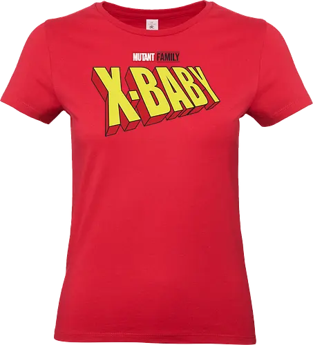 Mutant X-Baby - mom, mommy, family, mothers day, dad, daddy, fathers day gift ideas, gift for baby, comic, matching family, mutant pride, x men, x men mutant, cartoons, family squad, animation - Standard T-Shirt (Women)