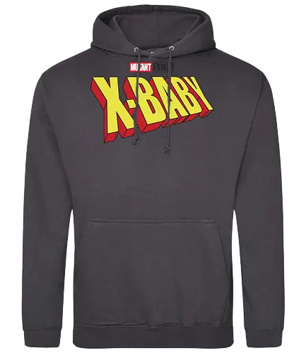 Mutant X-Baby - mom, mommy, family, mothers day, dad, daddy, fathers day gift ideas, gift for baby, comic, matching family, mutant pride, x men, x men mutant, cartoons, family squad, animation - Standard Hoodie