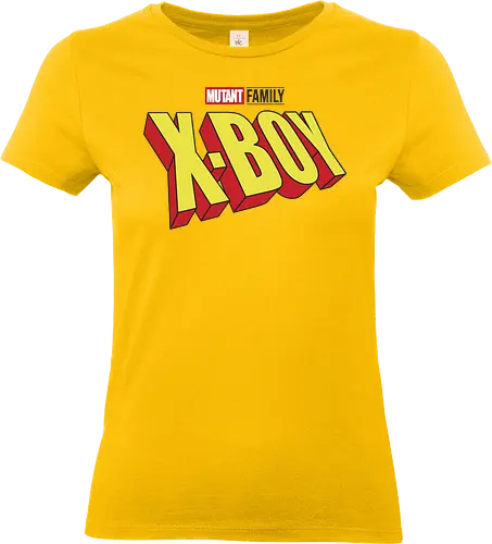 Mutant X-Boy - mom, mommy, family, mothers day, dad, daddy, fathers day gift ideas, gift for son, comic, matching family, mutant pride, x men, x men mutant, cartoons, family squad, animation - Standard T-Shirt (Women)
