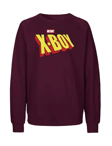 Mutant X-Boy - mom, mommy, family, mothers day, dad, daddy, fathers day gift ideas, gift for son, comic, matching family, mutant pride, x men, x men mutant, cartoons, family squad, animation - Fairtrade Sweatshirt