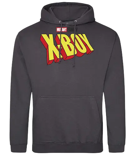 Mutant X-Boy - mom, mommy, family, mothers day, dad, daddy, fathers day gift ideas, gift for son, comic, matching family, mutant pride, x men, x men mutant, cartoons, family squad, animation - Standard Hoodie
