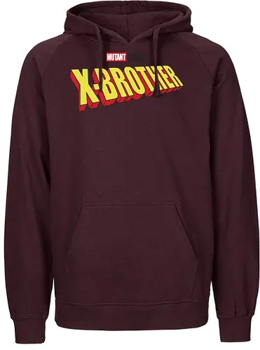 Mutant X-Brother - mom, mommy, family, mothers day, dad, daddy, fathers day gift ideas, gift for brother, comic, matching family, mutant pride, x men, x men mutant, cartoons, family squad, animation - Fairtrade Hoodie
