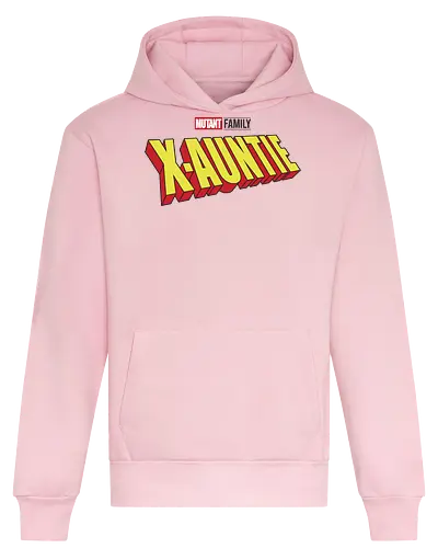 Mutant X-Auntie - mom, mommy, family, mother, mothers day, mothers day gift ideas, gift for auntie, comic, matching family, mutant pride, x men, x men mutant, cartoons, family squad, animation - Heavyweight Hoodie