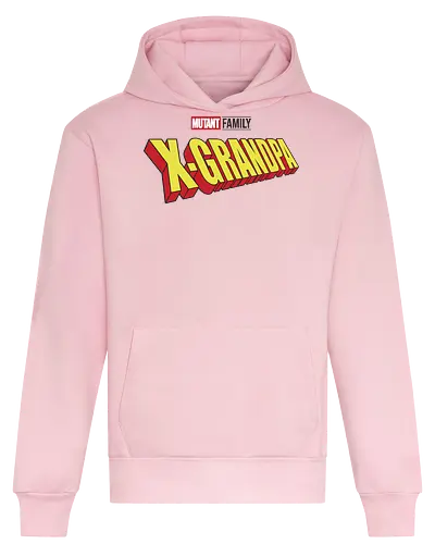 Mutant X-Grandpa - dad, daddy, family, father, fathers day, fathers day gift ideas, gift for grandfather, comic, matching family, mutant pride, x men, x men mutant, cartoons, family squad, animation - Heavyweight Hoodie