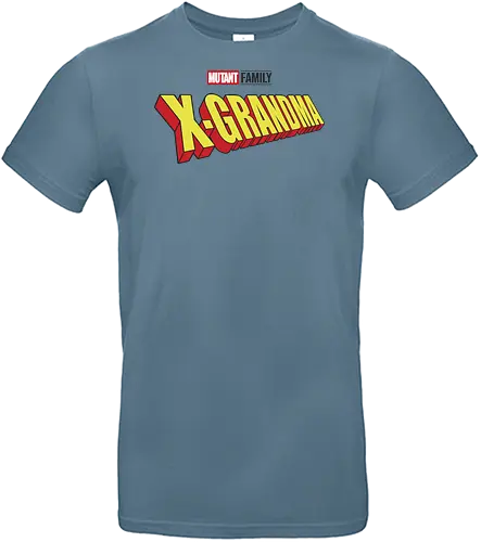 Mutant X-Grandma - mom, mommy, family, mother, mothers day, mothers day gift ideas, gift for grandmother, comic, matching family, mutant pride, x men, x men mutant, cartoons, family squad, animation - Standard T-Shirt