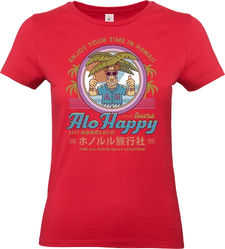 Alo Happy Tours Vintage - yakuza, goro majima, ono michio, kiryu kazuma, ryu ga gotoku, yakuza like a dragon, ichiban kasuga, like a dragon ishin, kazuma kiryu, video game, gaming, gamer, jrpg, majima construction, pirate in hawaii - Standard T-Shirt (Women)