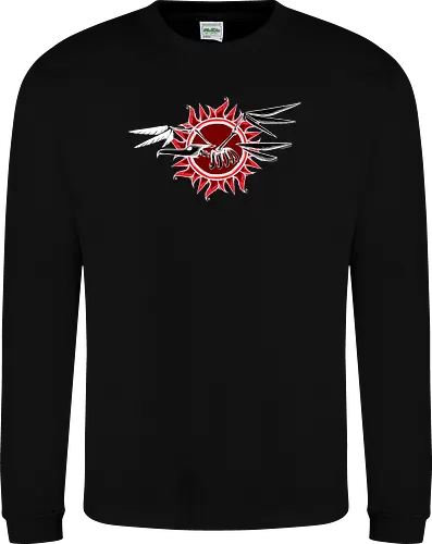 Frigatebird-Piratenflagge: Backprint