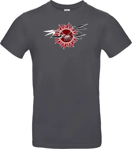 Frigatebird-Piratenflagge: Backprint